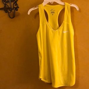 Yellow racer back